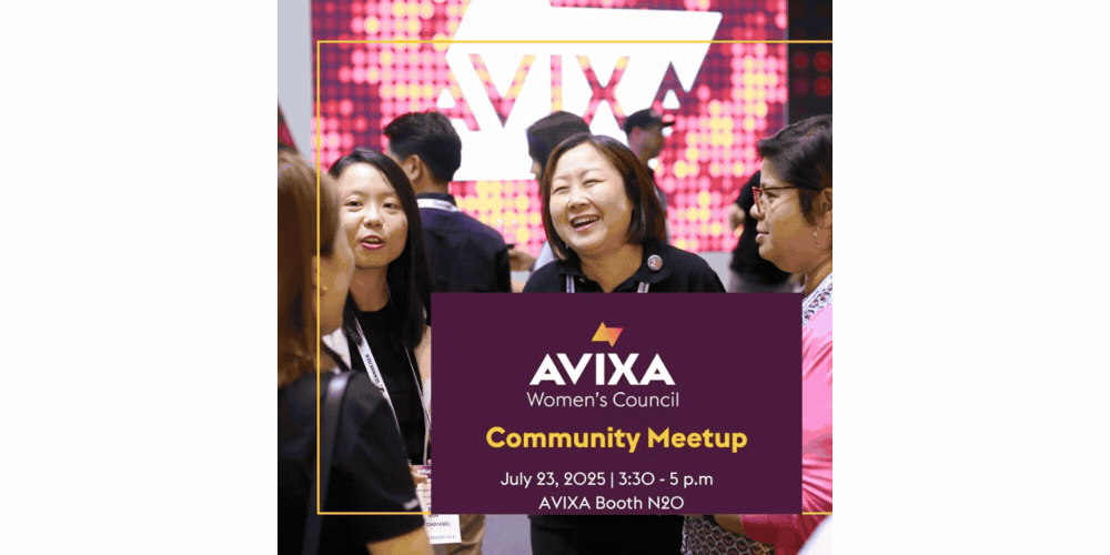 AVIXA Women’s Council in Asia – Community Meetup at InfoComm Asia