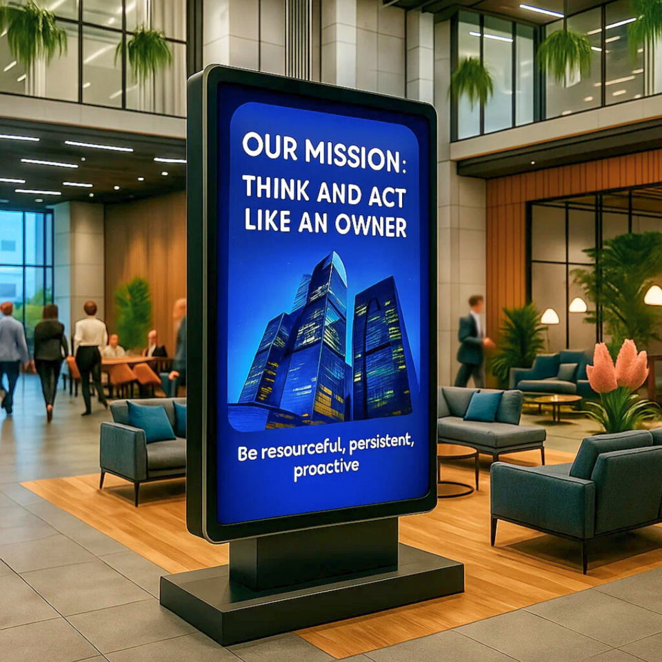 TRANSFORM YOUR SPACE WITH DIGITAL SIGNAGE