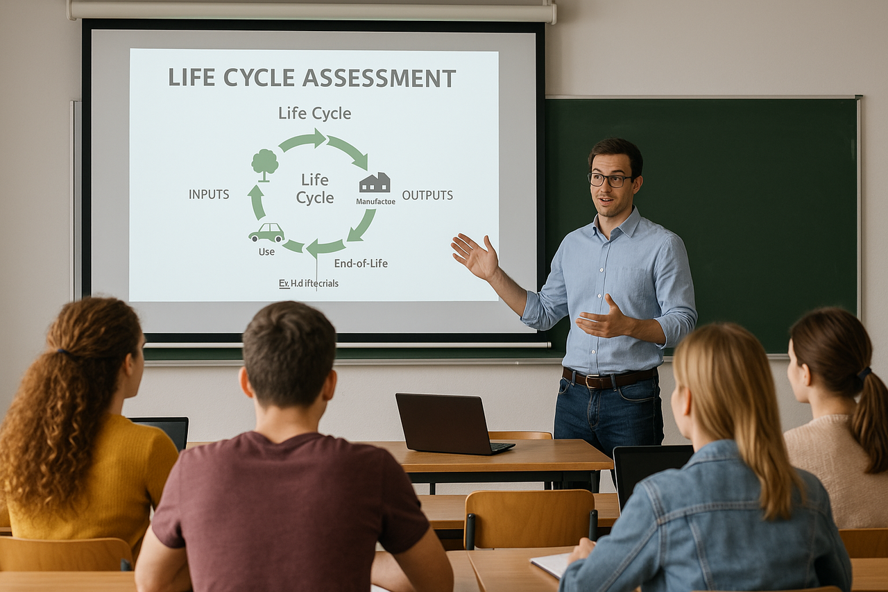 How do we teach life cycle assessment? A deep dive into the classroom - and a story of serendipity