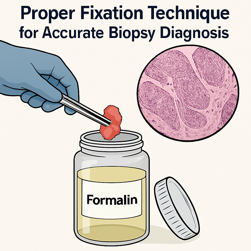 Proper Fixation Technique for Accurate Biopsy Diagnosis