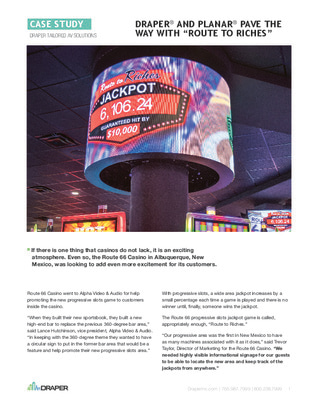 Draper and  Planar Pave the Way with "Route to Riches"