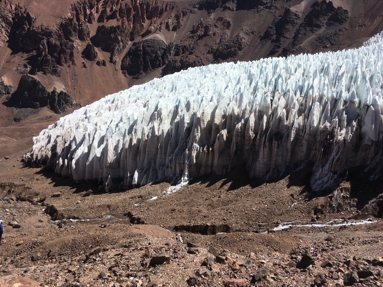 Andes glaciers are losing their capacity to sustain rivers during severe droughts