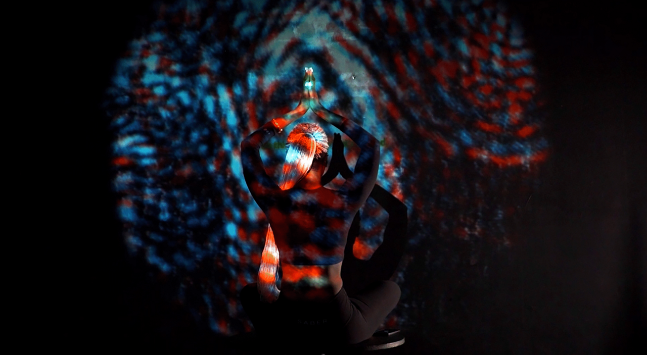 A Drop of Light: An interactive installation and performance.