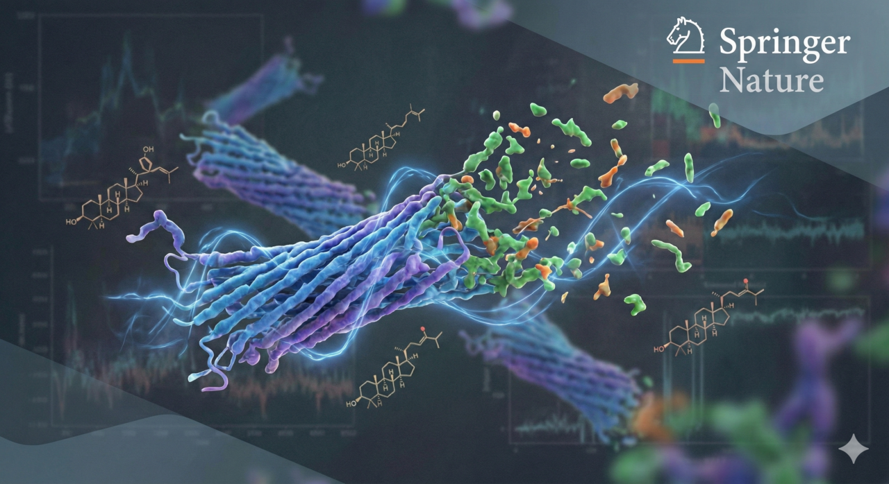 When a Natural Compound Disrupts an Alzheimer’s Protein
