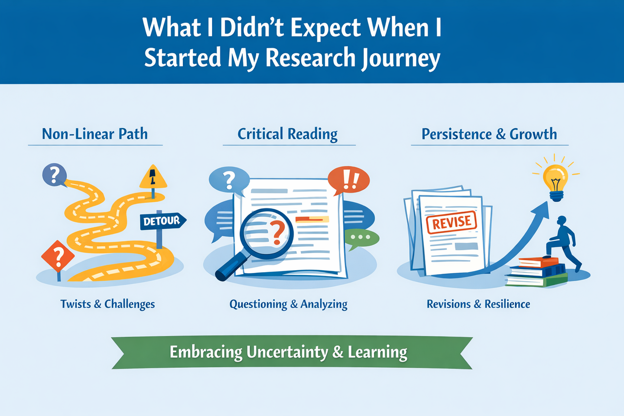 What I Didn’t Expect When I Started My Research Journey