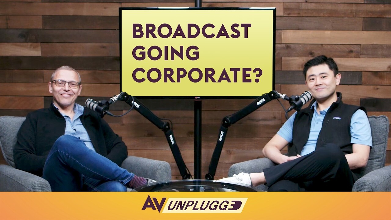 Broadcast AV in Corporate Spaces: Studio Design, IP Workflows & ROI w/ ikan | AV Unplugged, Ep. 13