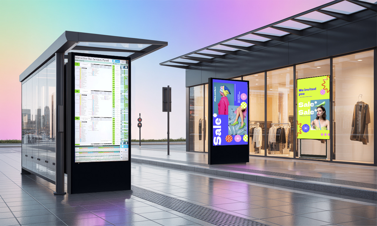 Revolutionizing Outdoor Digital Signage: The Superiority of EKAA FANLESS IP67 Displays Over Traditional Models