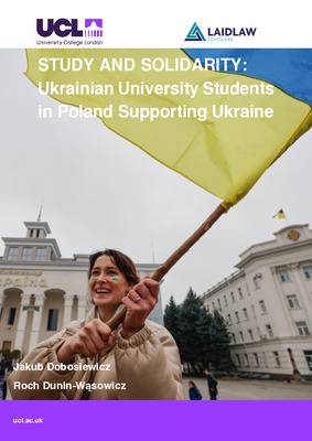 How Have Ukrainian University Students in Poland supported Ukraine?