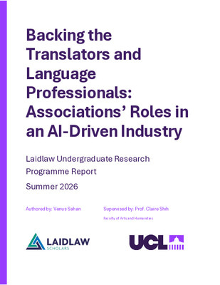 Backing the Translators and Language Professionals: Associations’ Roles in an AI-driven Industry