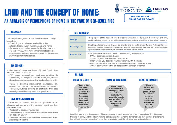 Research Poster (Landscape)