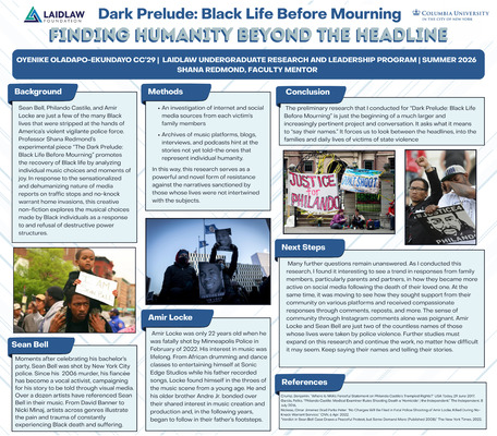 Finding Humanity Beyond the Headlines - Poster