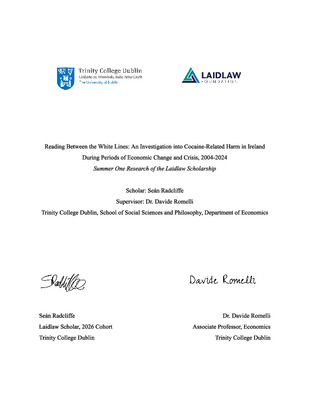 Reading Between the White Lines (Laidlaw Research 2026 - Seán Radcliffe)