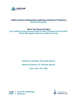 Research Proposal - Vera Allue