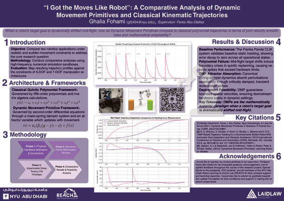 “I Got the Moves Like Robot”: Laidlaw Research Poster