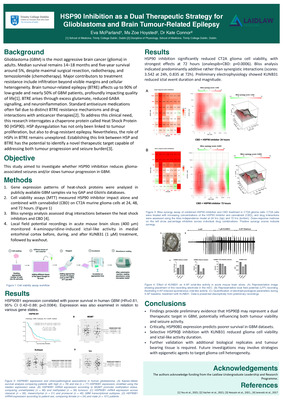 Research Poster: HSP Inhibition as a dual target in GBM
