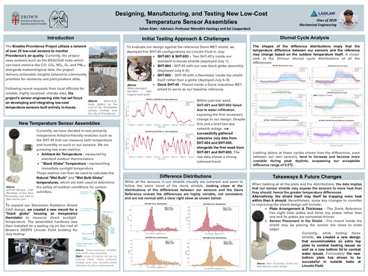 Eshan Alam - 2026 Research Summer Poster
