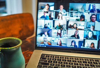 Students getting music lessons via Zoom | AVIXA Students getting music lessons via Zoom | AVIXA