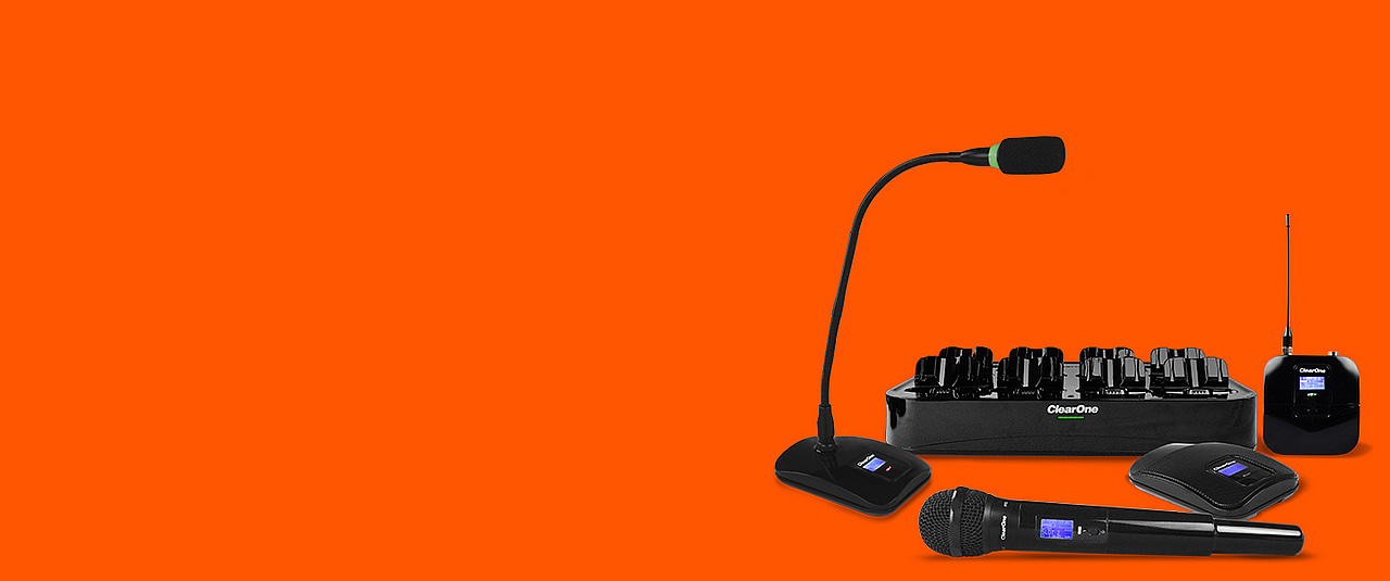 ClearOne Debuts DIALOG® UVHF Wireless Microphone System with 160 MHz