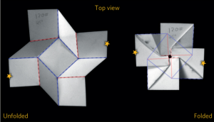 A square twist mechanical switch