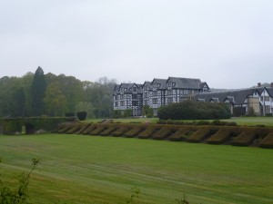 View of Gregynog. Courtesy of Dr. James Redman.