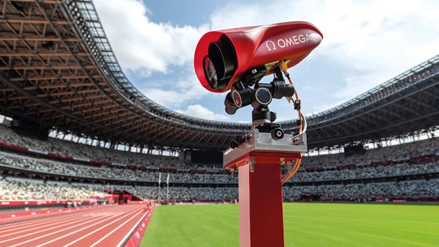 OMEGA tracking, Image Courtesy of the International Olympic Committee