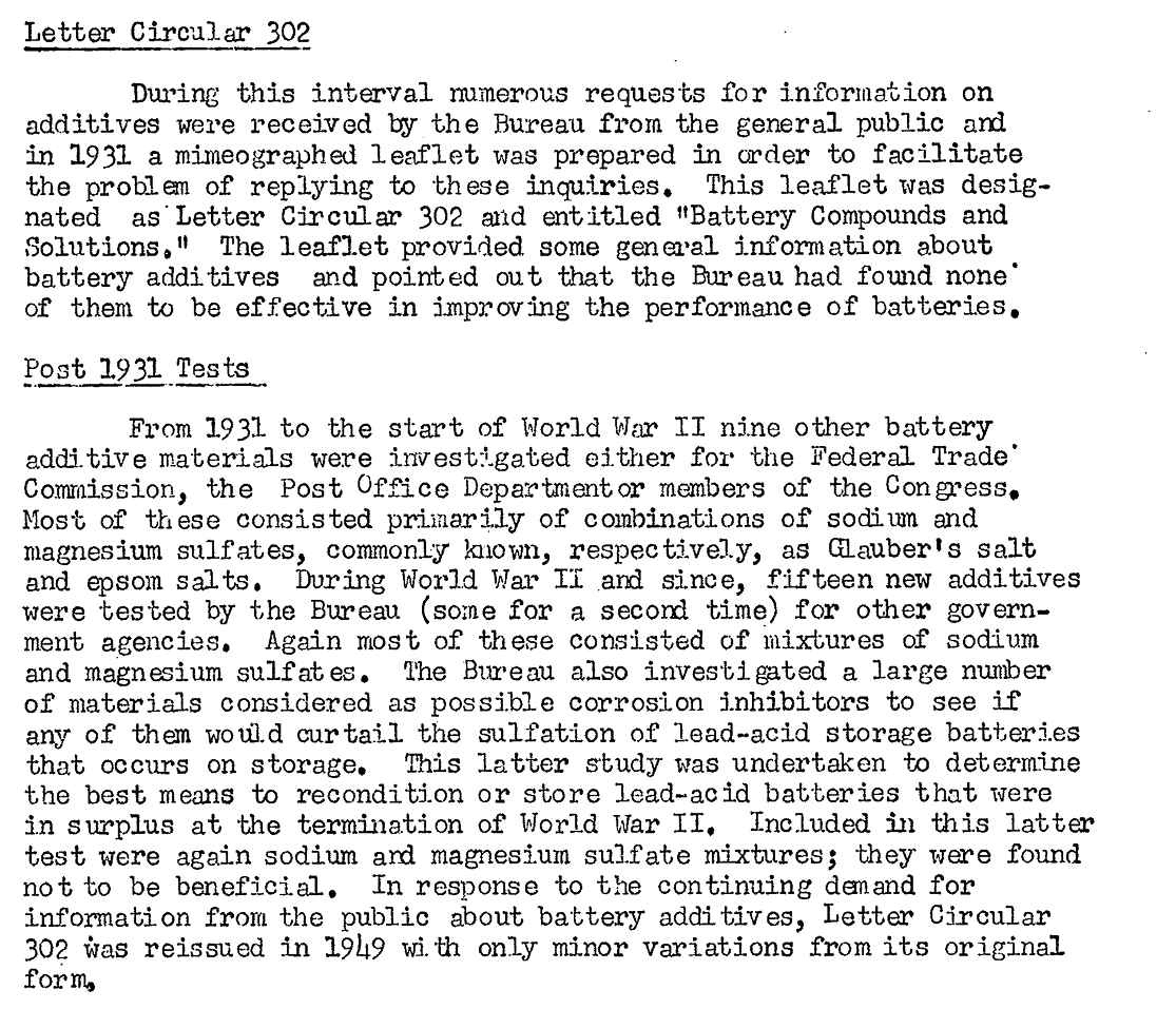 Excerpt of Dr. Astin's Statement