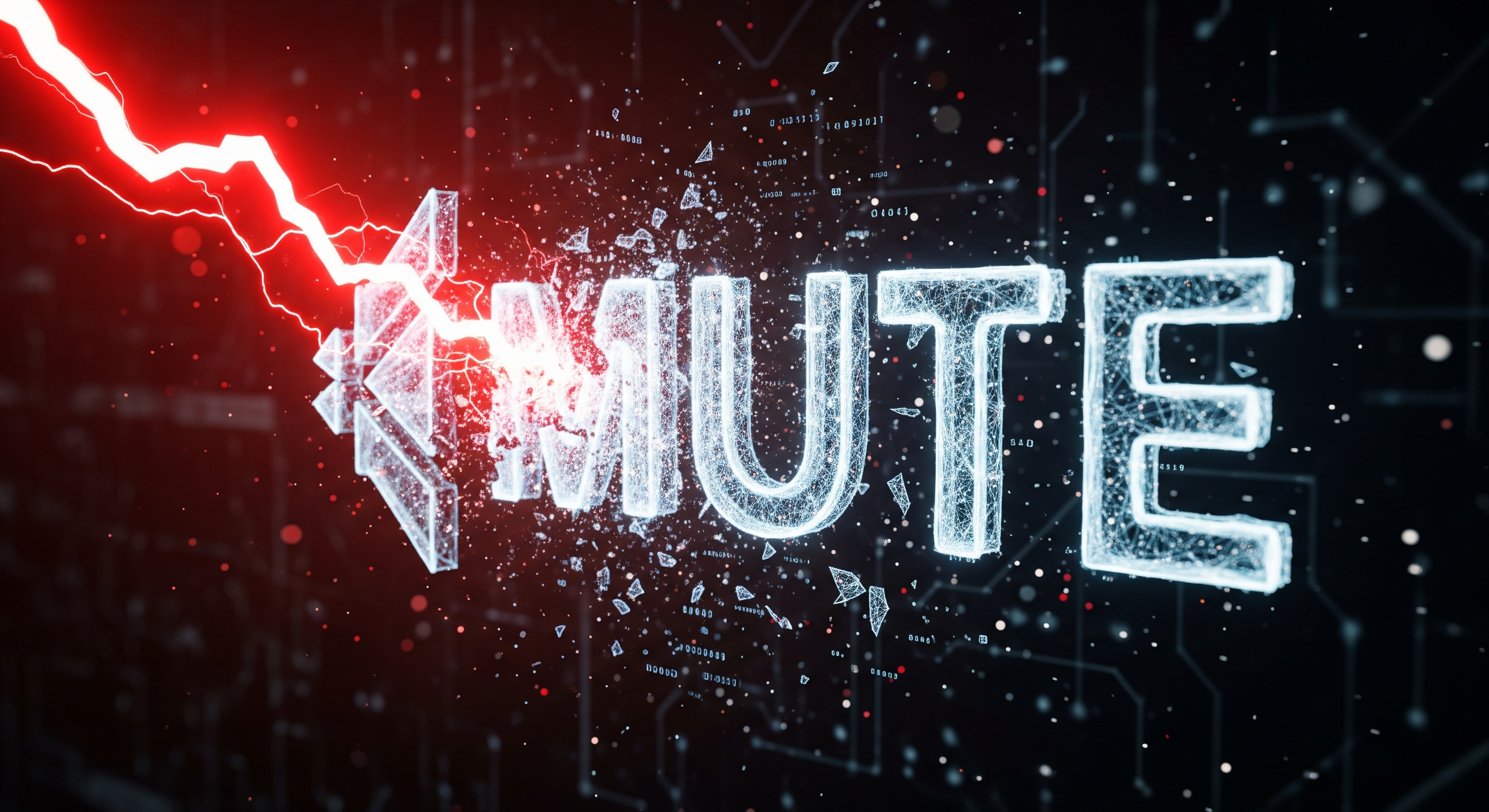 'Mute' is just a line of code.