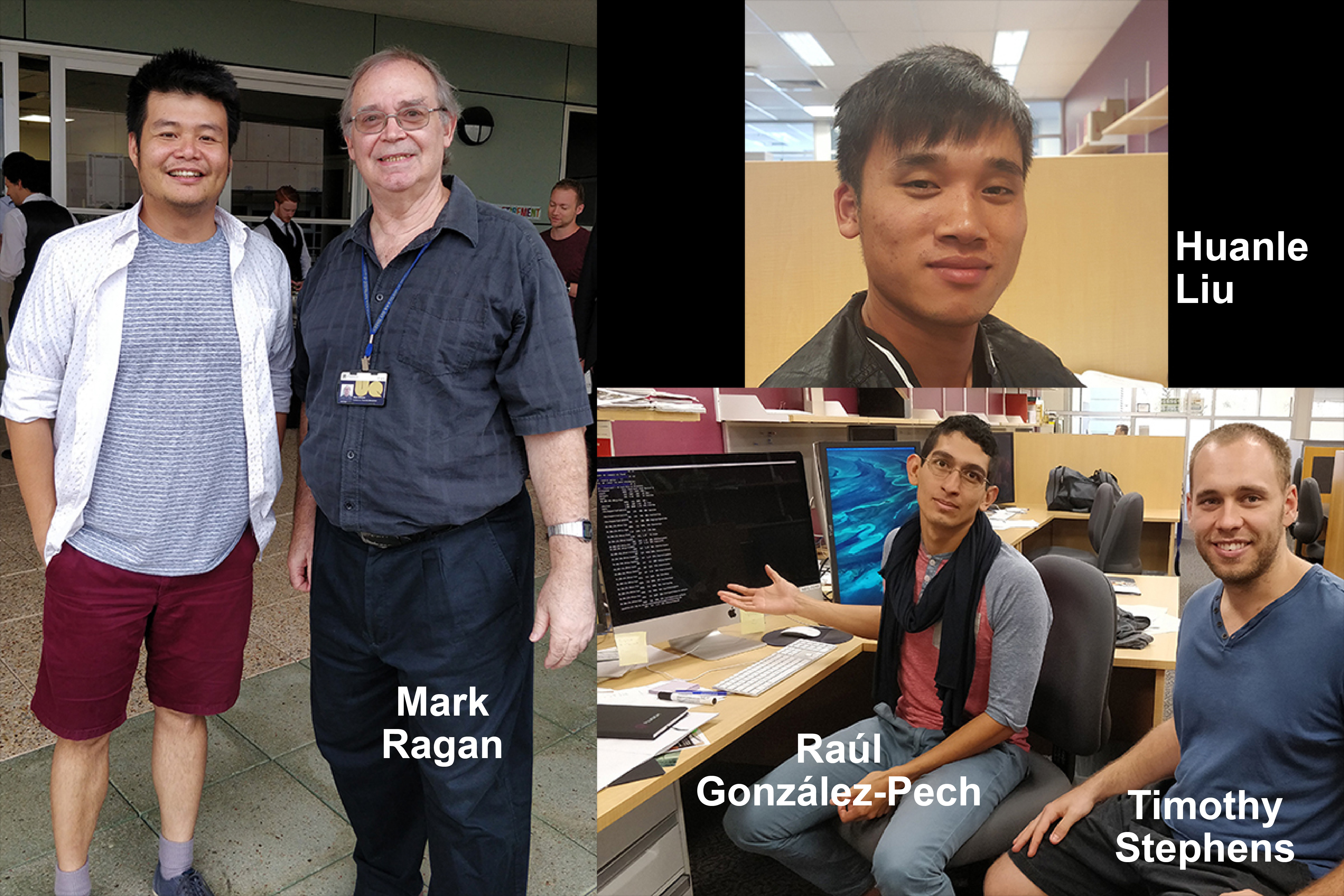 The gang at the University of Queensland's Institute for Molecular Bioscience (IMB)