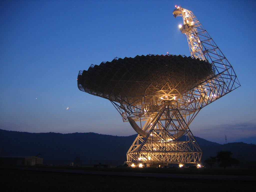 The Robert C. Byrd telescope at Green Bank The Robert C. Byrd telescope at Green Bank