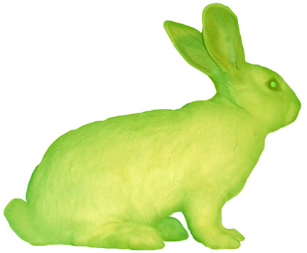 GFP bunny, by Edoardo Kac