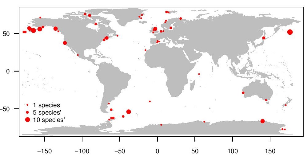 Map of Colonies Map of Colonies