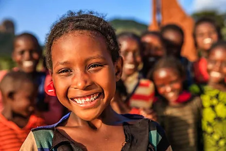 Smiling children Smiling children