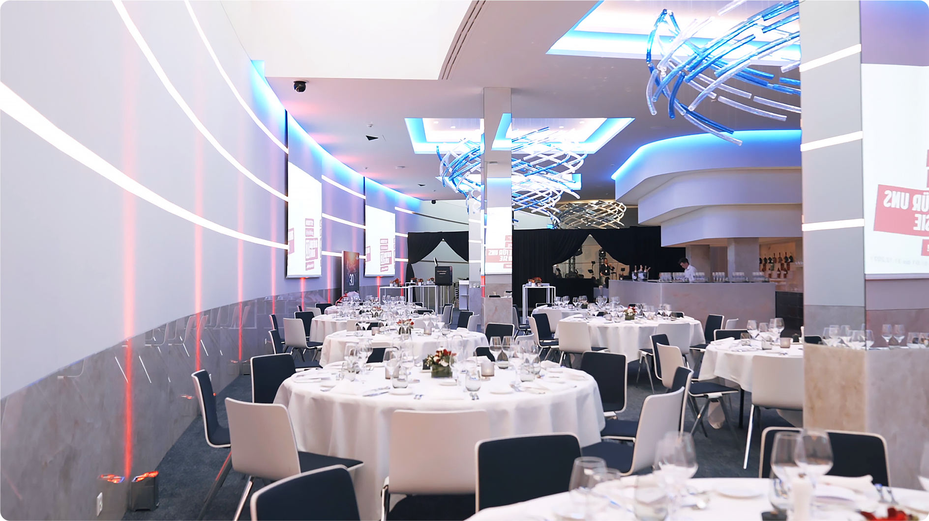 millennium building in lausanne switzerland's ballroom