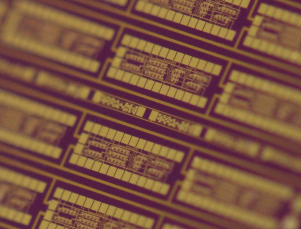 Molybdenum disulfide microprocessor