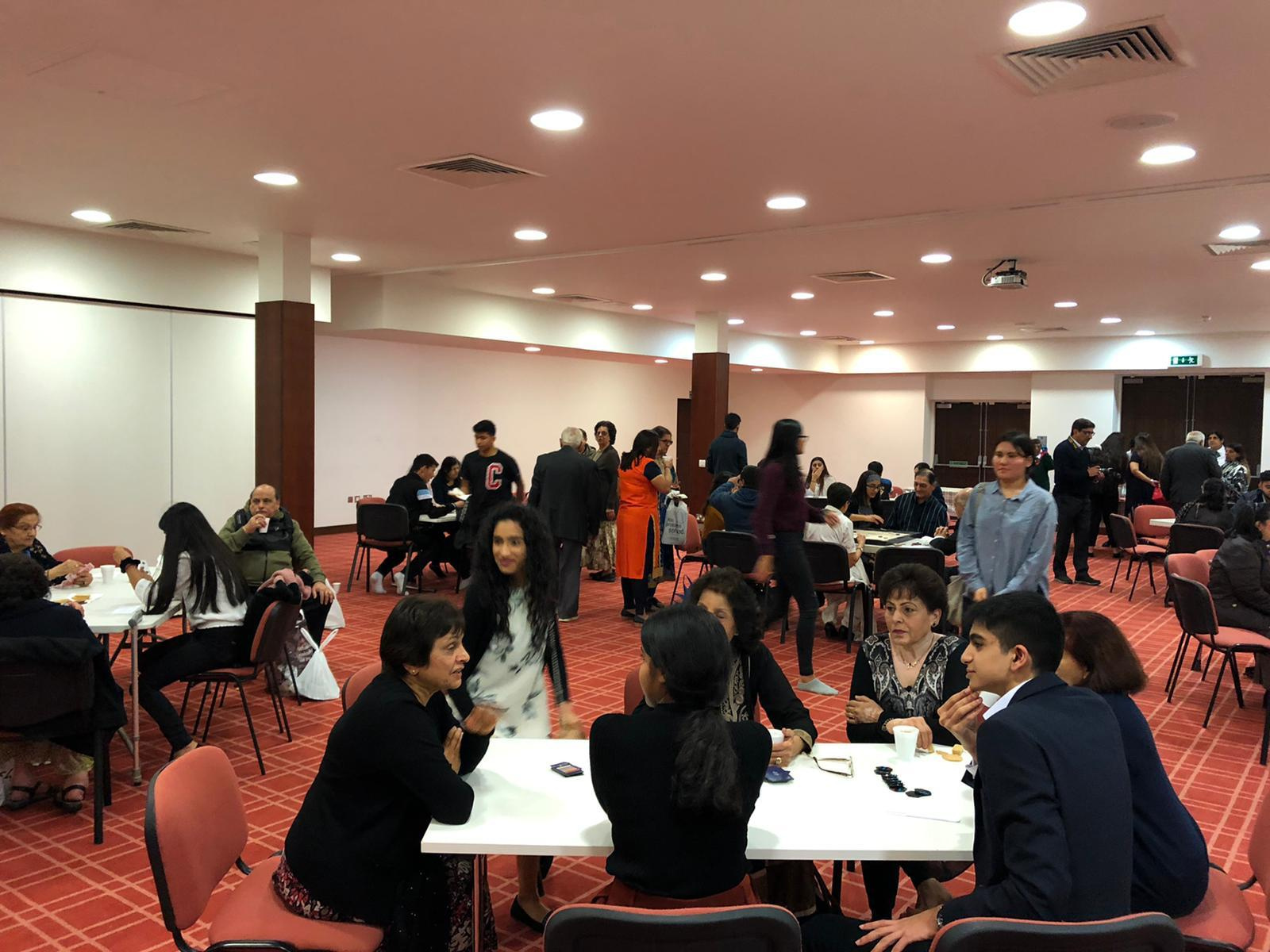An intergenerational event I organized at my mosque to help bridge connection between the youth and the elders in our community, through the sharing of stories and playing games. You can see me bottom right. 