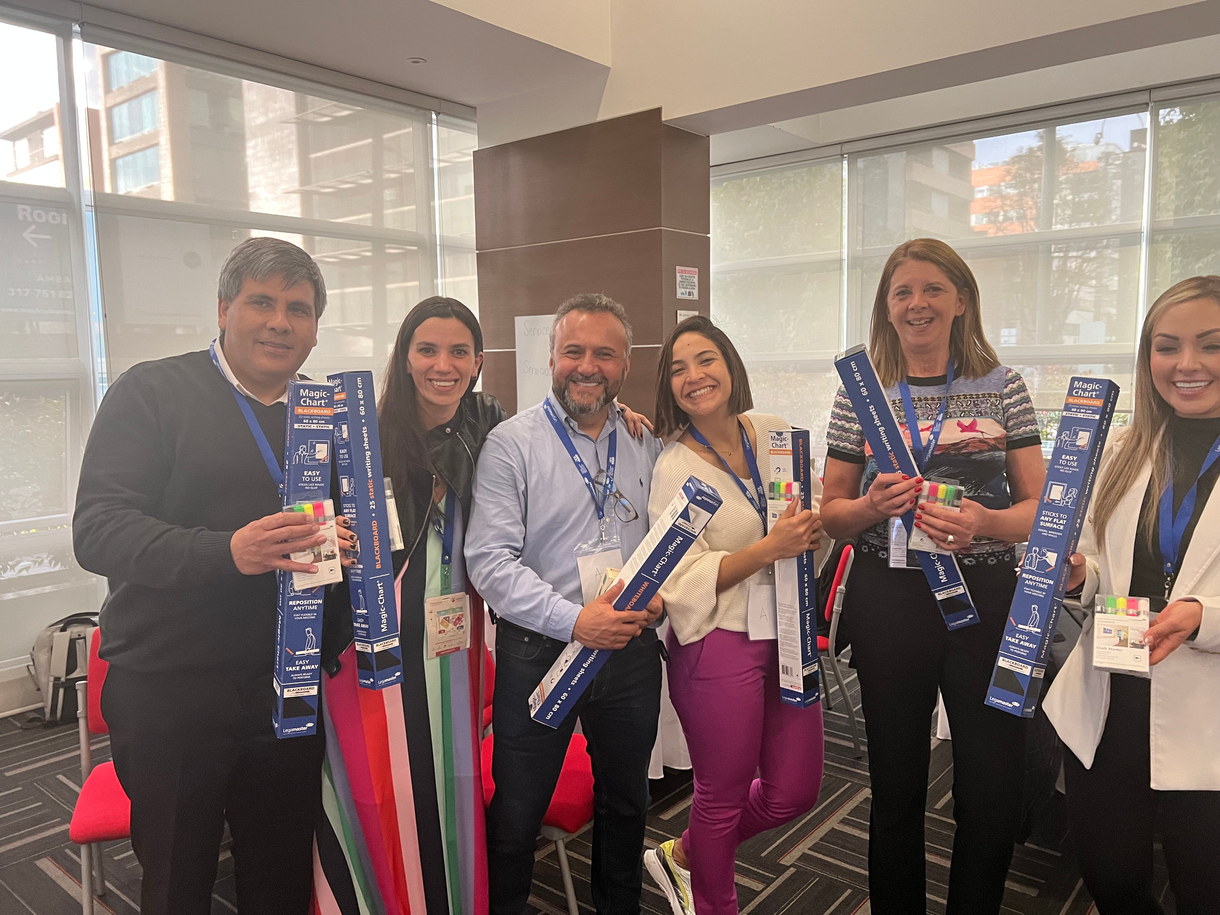 Ganadores del Partners Meeting Legamaster Latam