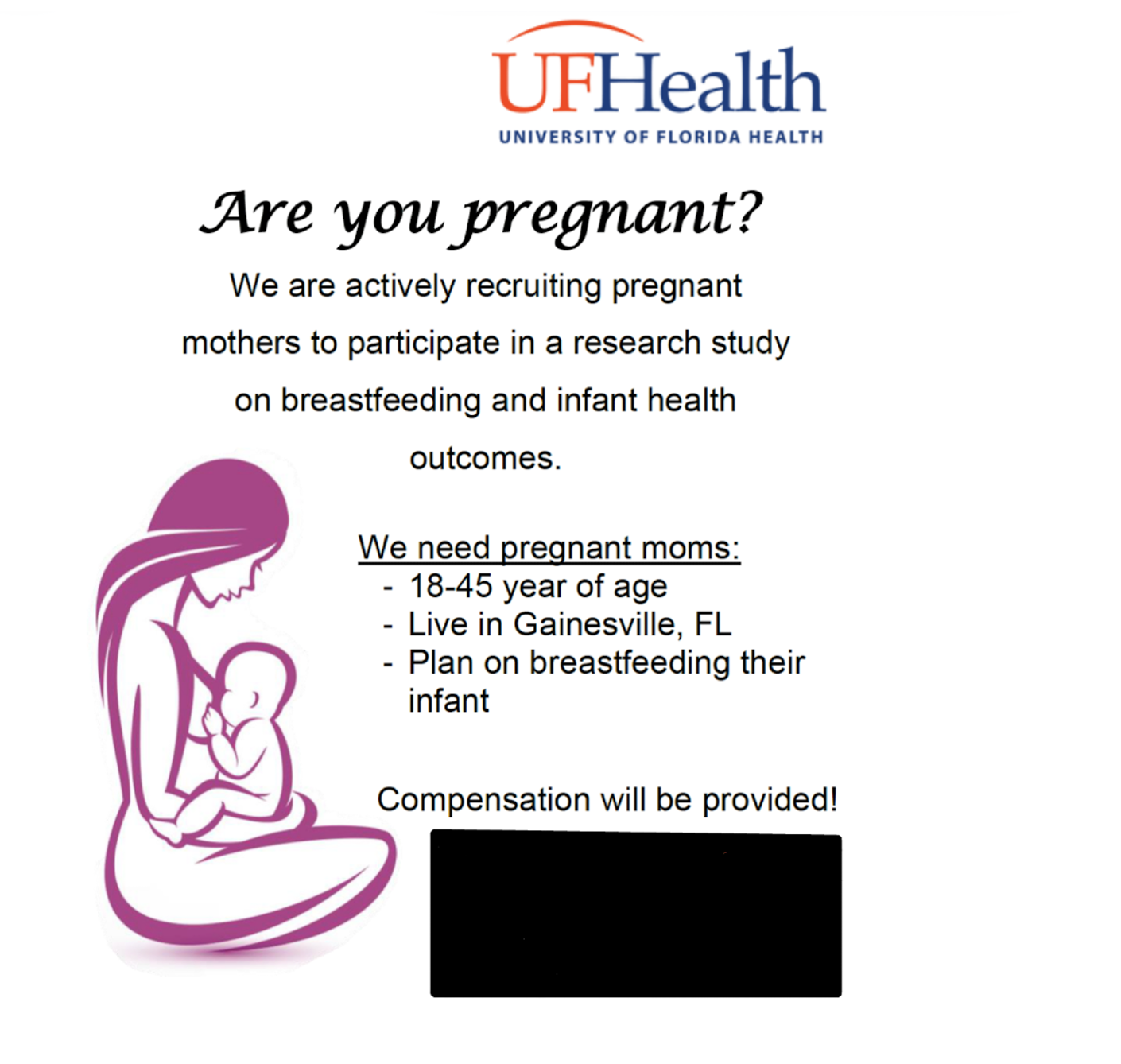 Recruitment flyer for the BEACH study