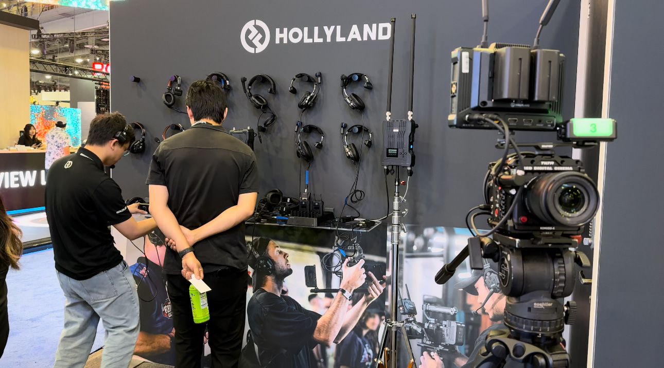 Hollyland Technology Booth at InfoComm 2024