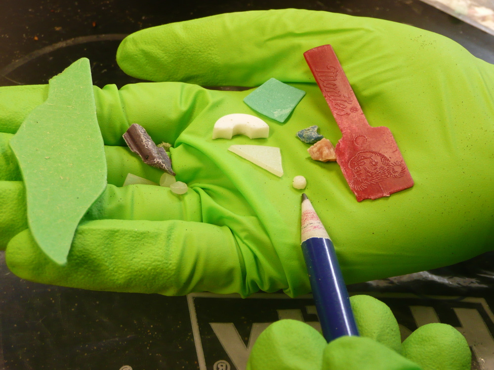 Types of beach litter documented along Monterey Bay beaches in 2009-2010.