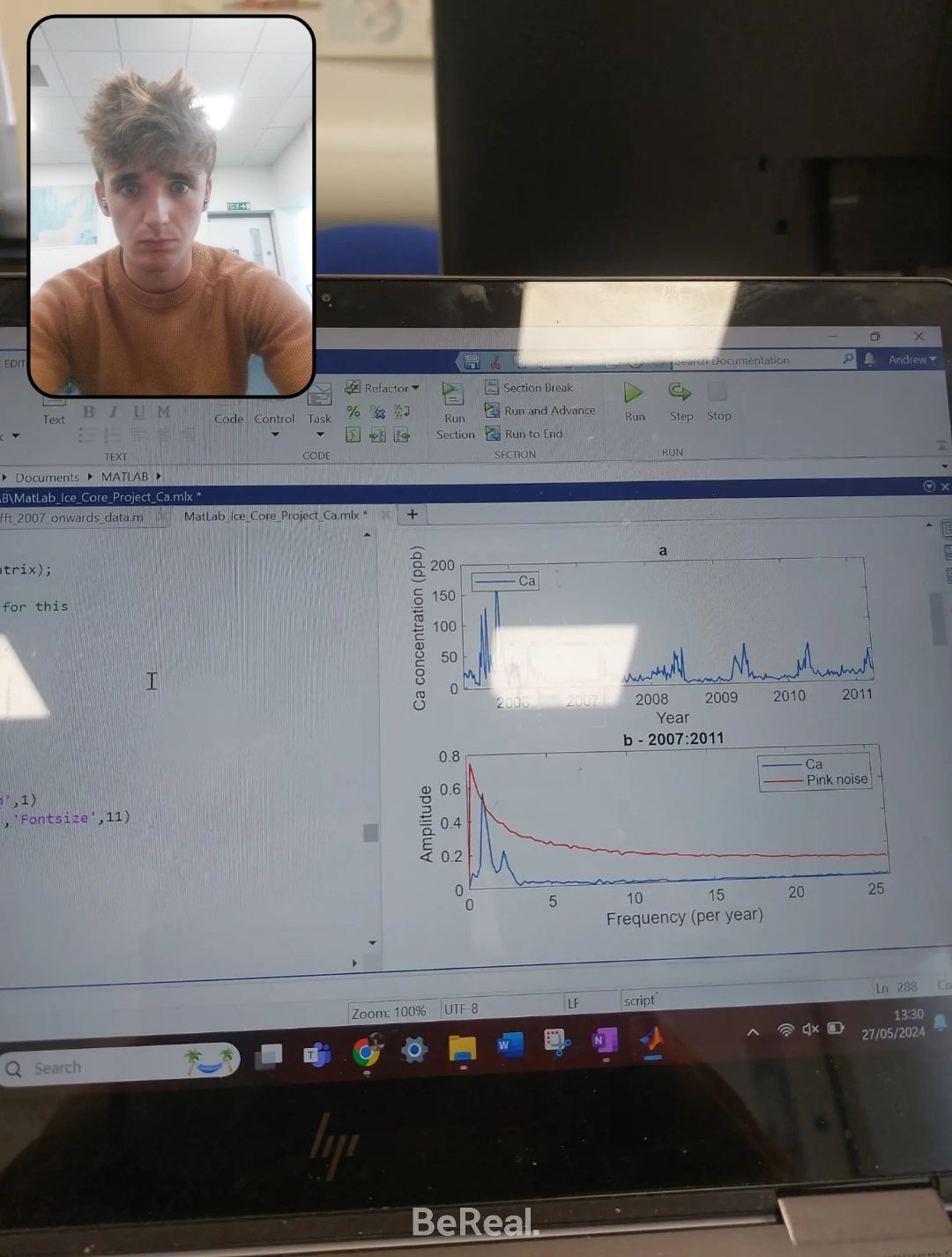 Figure 1: Computing in the Phd room