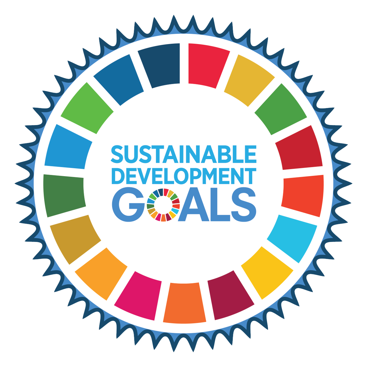 Badge for the United Nations' Sustainable Development Goals