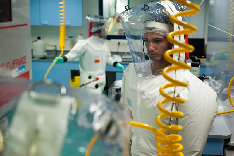 Photograph of the Inserm Jean Mérieux BSL4 Laboratory