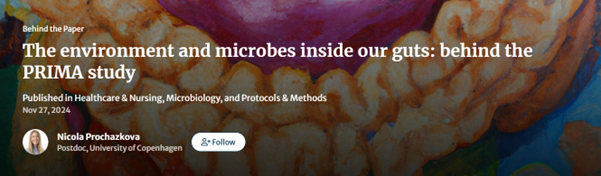 The environment and microbes inside our guts: behind the PRIMA study