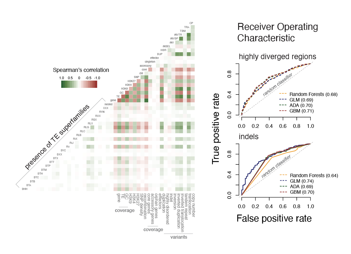 Machine learning of structural variation