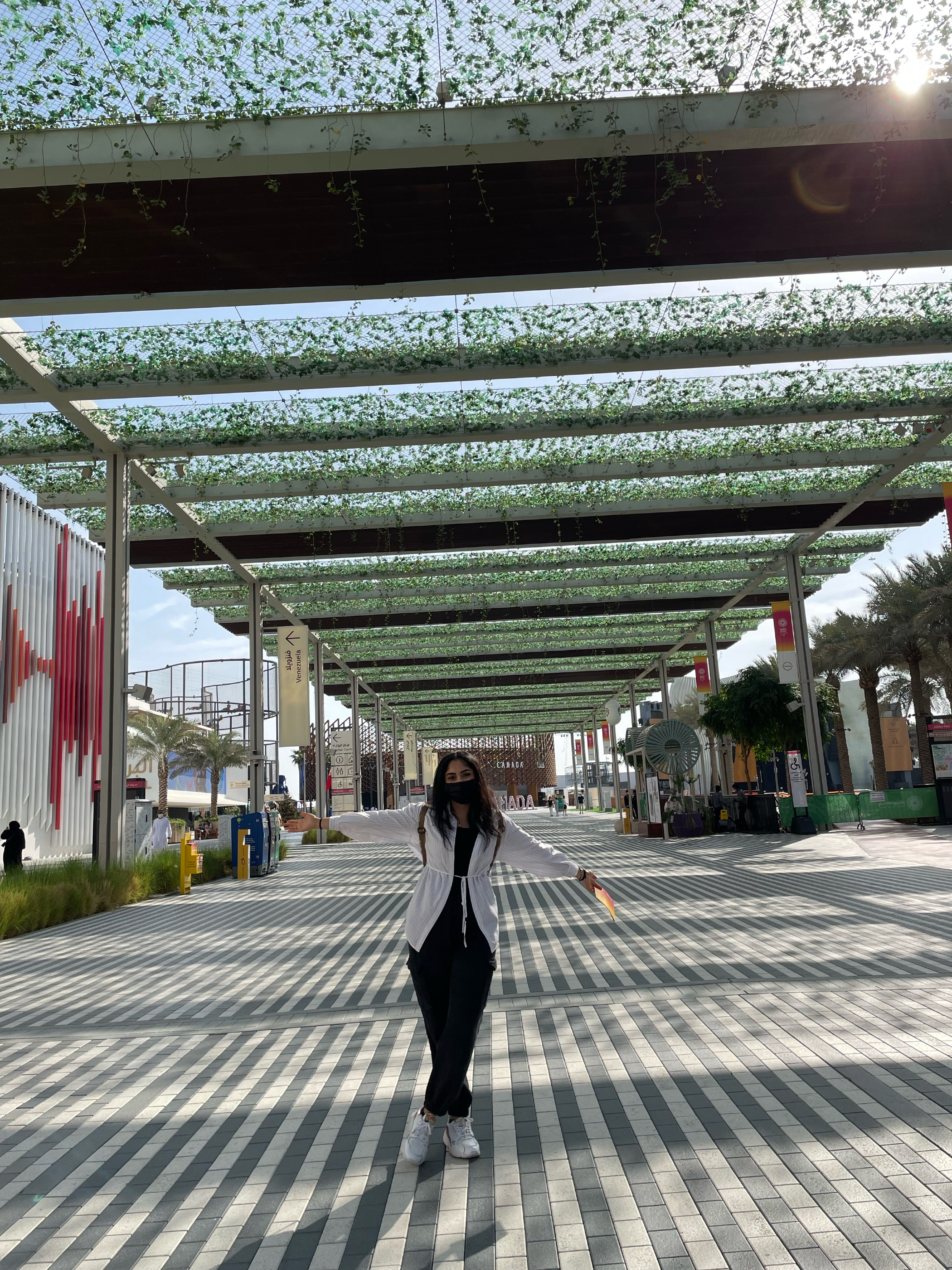 This was after visiting the United Nations Hub in the Mission Possible Pavillion at EXPO 2020 and making a pledge to contribute to the UN Sustainable Development Goals.
