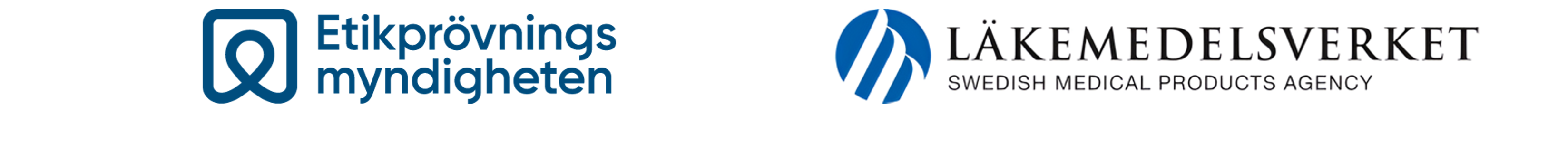 Ethical Approvals for the IntelligynAI-FS Study Logos of the Swedish Ethical Review Authority (Etikprövningsmyndigheten) and the Swedish Medical Products Agency (Läkemedelsverket).