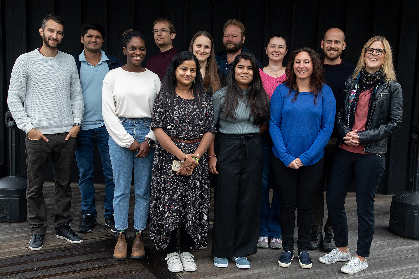 Swedish group led by Prof. Anna Rising (on the right).
