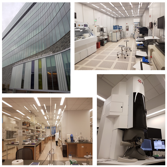 Some pics of the facilities and the giant TEM in CUNY ASRC