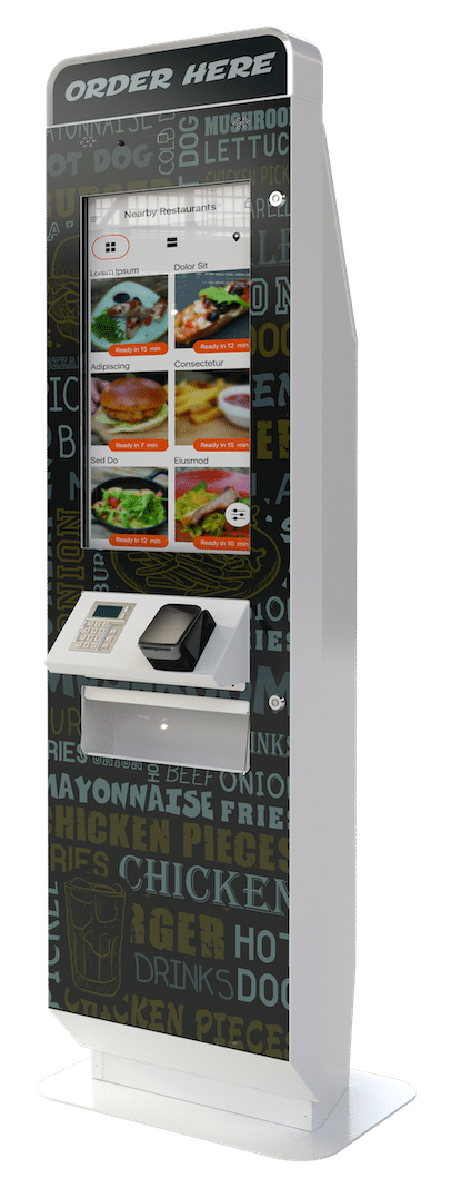 Outdoor kiosk by Olea