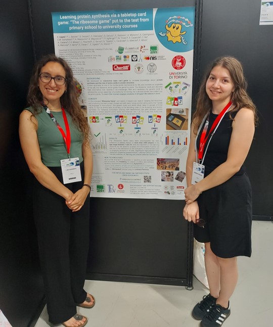 Ribosome game poster at 48th FEBS Congress